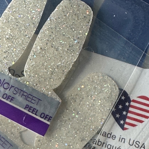 Color Street strobe lights 100% real nail polish strips FMS125 NIP 2 set of 16+8 - Picture 9 of 10